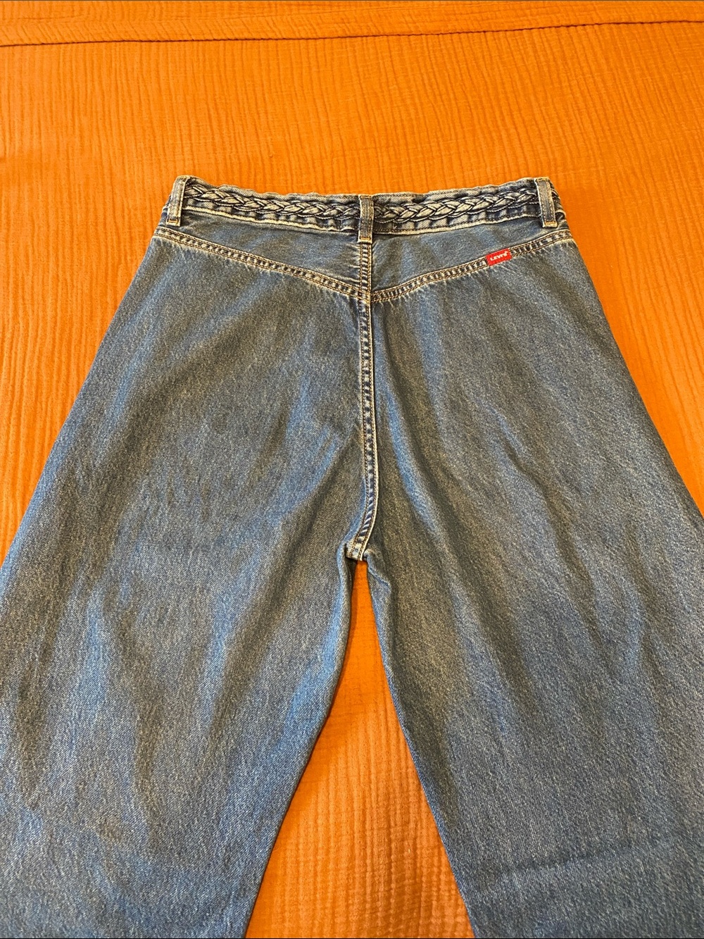 LEVI RIBCAGE WIDE LEG BRAIDED JEANS | 28 - Picture 5 of 6